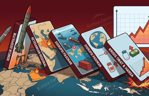 Efek Domino Geopolitik: Konflik AS–Iran Picu Disrupsi Pasokan API dan Stabilitas Harga Obat