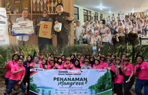 Menginspirasi Kelas, Melestarikan Pesisir: Aksi Nyata KFSP Semarakkan HUT Ke-55 PT Kimia Farma Tbk